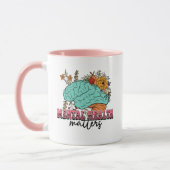 精神衛生は重要である マグカップ (左)