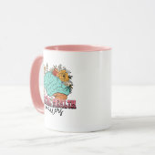 精神衛生は重要である マグカップ (正面左)