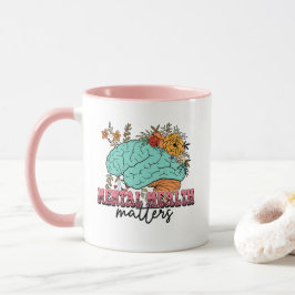 精神衛生は重要である マグカップ