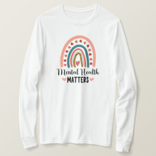 精神衛生は重要である Tシャツ