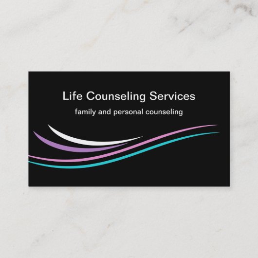 精神衛生カウンセリング心理療法 名刺 (正面)