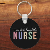 精神衛生ナースのナース キーホルダー (正面)