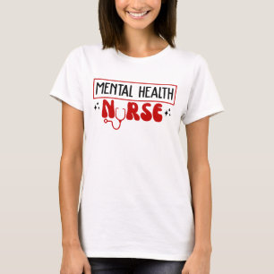 精神衛生ナース Tシャツ