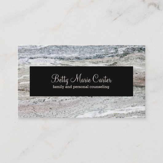 精神衛生プロフェッショナル名刺 名刺 (正面)