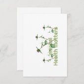 精神衛生問題 サンキューカード (正面/裏面)