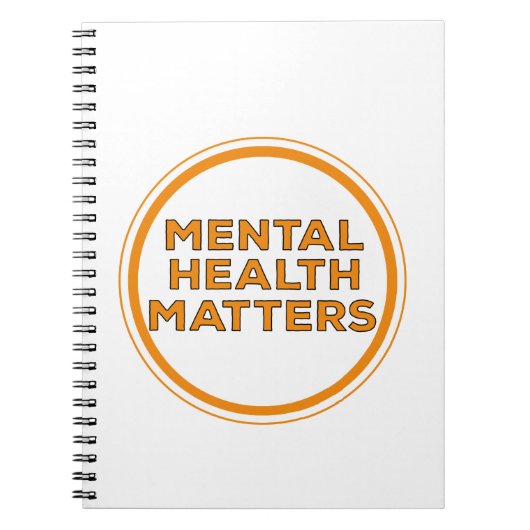 精神衛生問題 ノートブック (正面)