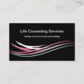 精神衛生心理療法の名刺 名刺 (正面)