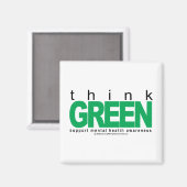 精神衛生環境を考える マグネット (正面/裏面)