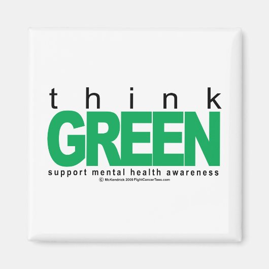 精神衛生環境を考える マグネット (正面)