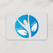 精神衛生認識度名刺 名刺 (裏面)