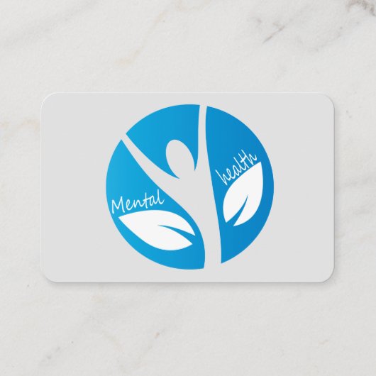 精神衛生認識度名刺 名刺 (裏面)