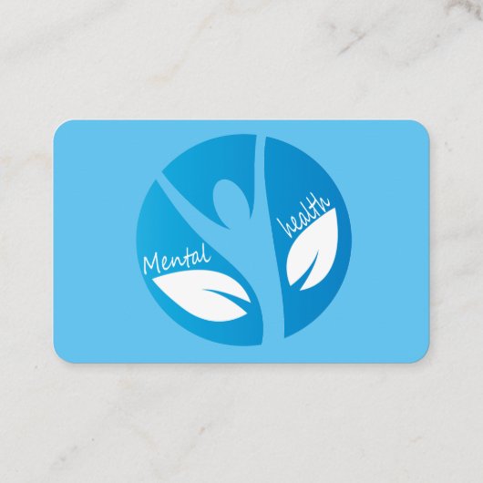 精神衛生認識度名刺 名刺 (裏面)