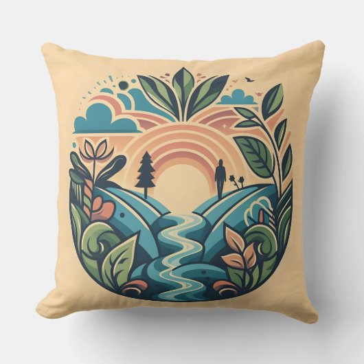 精神衛生認識度 クッション (正面)