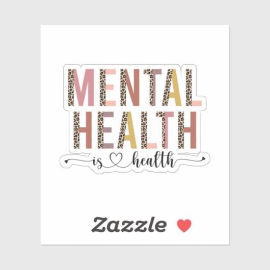 精神衛生認識度 シール (シート)