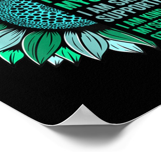 精神衛生認識度 – スティグマを終わらせる ポスター (角)