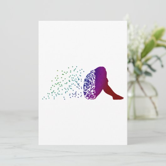 精神衛生認識度  招待状 (スタンド正面)