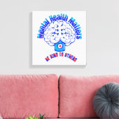 精神衛生 キャンバスプリント (インサイチュ (リビング))