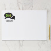 精神衛生 | HEALを話す男性 ペーパーパッド (インサイチュ)