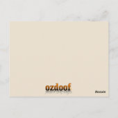 精神記憶はがき ポストカード (裏面)