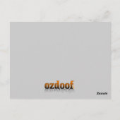 精神記憶シリーズはがき ポストカード (裏面)