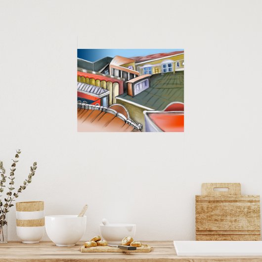 精神迷路 ポスター (キッチン)