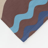 精神道の石の芸術のスタイルのフリースブランケット フリースブランケット (角)