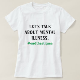 精神障害のティー述べよう Tシャツ