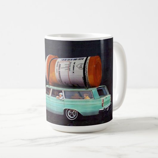 精神障害の楽しい時間のコーヒー・マグ コーヒーマグカップ (正面右)