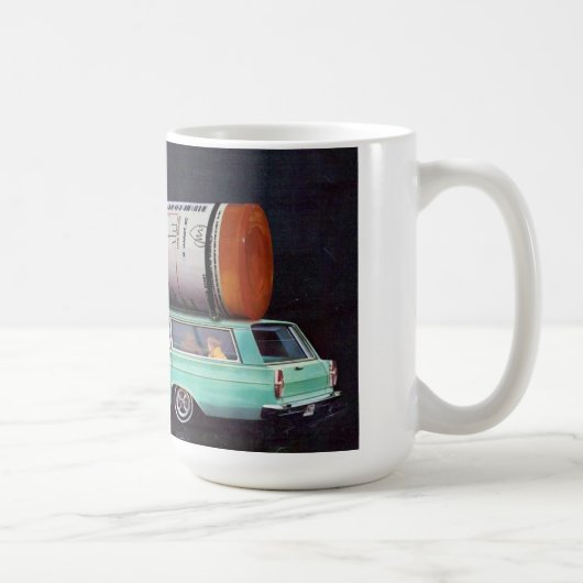 精神障害の楽しい時間のコーヒー・マグ コーヒーマグカップ (右)