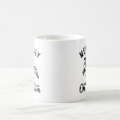 精神面で休暇を取る コーヒーマグカップ (中央)