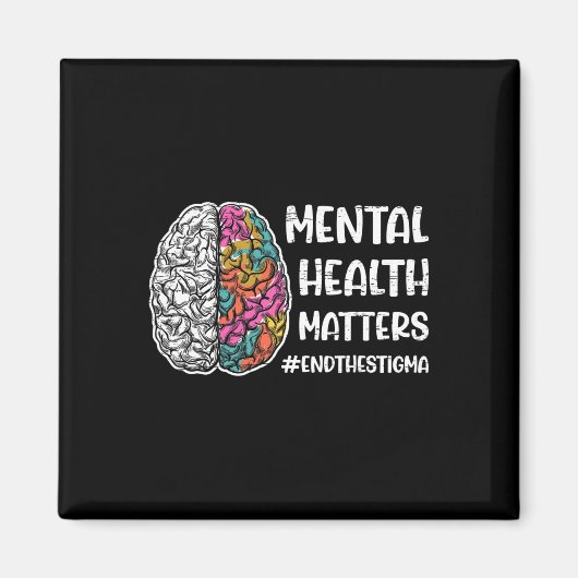 精神面の問題 マグネット (正面)