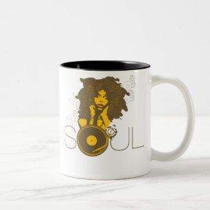 精神音楽マグ ツートーンマグカップ