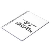 精神黙想のSociopath ノートブック (左側)