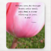 精神 マウスパッド (正面)