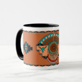 精神 マグカップ (正面左)