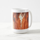 精神-馬のマグ コーヒーマグカップ (正面右)