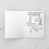 精神B&Wの挨拶の捕獲物をつかまえて下さい シーズンカード (内部)