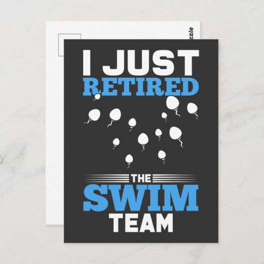 精管おもしろい切除手術引用文 ポストカード (正面/裏面)