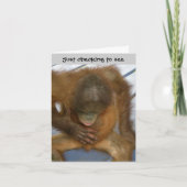 精管切除の外科ユーモア カード (正面)