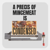 精肉が凝縮されている スクエアシール (正面)