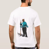 精製されたハスラー Tシャツ (裏面)