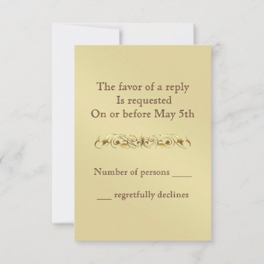 精通したタイプ誕生日のRsvpの赤い招待状 出欠カード (裏面)