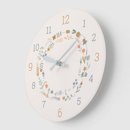 精通した自然ベビーアクリル壁時計 ラージ壁時計 (傾斜)
