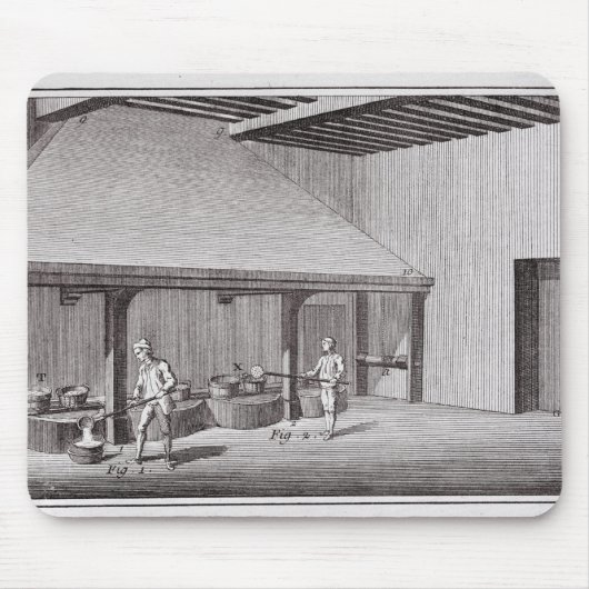 精錬の硝石 マウスパッド (正面)