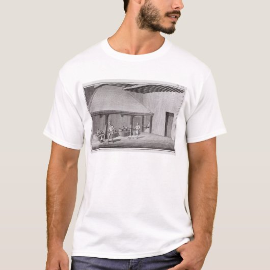精錬の硝石 Tシャツ (正面)