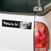 精霊と鶏 バンパーステッカー (トラック上)