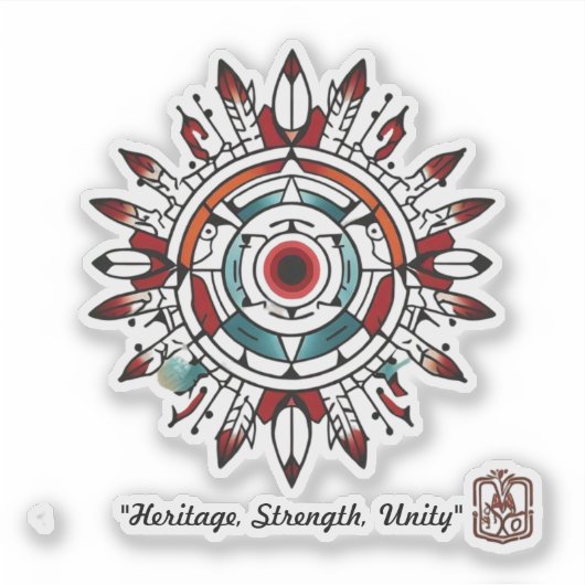 「精霊のインク」 シール (正面)