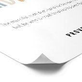 精霊のポスターの実を優しく思う ポスター (角)