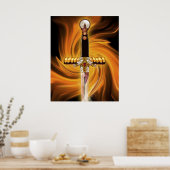 精霊の剣 ポスター (キッチン)