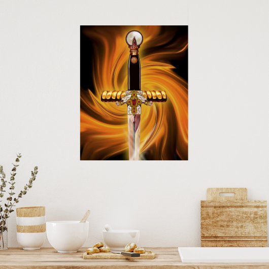 精霊の剣 ポスター (キッチン)